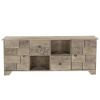 Picture of Reclaimed Wood Media Console with 2-Door & 2-Drawers