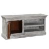 Picture of Palazzo 59" Rustic Handcrafted Solid Wood Media Storage Console