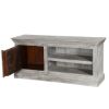 Picture of Palazzo 59" Rustic Handcrafted Solid Wood Media Storage Console