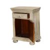 Picture of Corbeil Rustic Reclaimed Wood Single Door 1 Drawer Nightstand