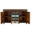 Picture of Aurora Handcrafted Rustic Reclaimed Wood Sideboard with Drawer