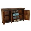 Picture of Aurora Handcrafted Rustic Reclaimed Wood Sideboard with Drawer