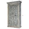 Picture of Palisade Handcarved Farmhouse Reclaimed Wood Large Armoire