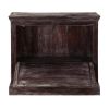 Picture of Frosted Drawbridge Reclaimed Wood Front Lid 2 Drawer Dresser