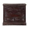 Picture of Frosted Drawbridge Reclaimed Wood Front Lid 2 Drawer Dresser