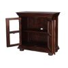 Picture of 4-Square Windows Mango Wood Standing TV Console Display Cabinet