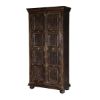 Picture of Chartres Gothic Traditional Solid Wood 4 Tier Armoire