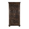 Picture of Chartres Gothic Traditional Solid Wood 4 Tier Armoire