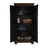 Picture of Chartres Gothic Traditional Solid Wood 4 Tier Armoire