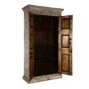 Picture of Dakota French Rustic Solid Wood Large Handcarved Armoire With Shelves