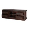 Picture of Traditional Tudor Mango Wood 67” TV Console Media Island