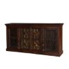 Picture of Classic Gothic Gates Mango & Reclaimed Wood Large Buffet Cabinet