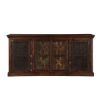 Picture of Classic Gothic Gates Mango & Reclaimed Wood Large Buffet Cabinet
