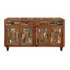 Picture of Bonnieville Rustic Solid Wood Large Sideboard Cabinet with Drawer