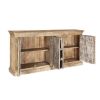 Picture of Bremen Distressed Rustic Solid Wood Sideboard Storage Cabinet