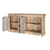 Picture of Bremen Distressed Rustic Solid Wood Sideboard Storage Cabinet