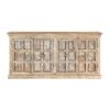 Picture of Bremen Distressed Rustic Solid Wood Sideboard Storage Cabinet