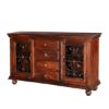 Picture of Anna Grapevine Solid Wood Dining Room Buffet Cabinet with Drawer