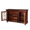 Picture of Anna Grapevine Solid Wood Dining Room Buffet Cabinet with Drawer