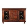 Picture of Anna Grapevine Solid Wood Dining Room Buffet Cabinet with Drawer