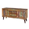 Picture of Modern Rustic Reclaimed Wood Accent Media Console Cabinet