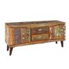 Picture of Modern Rustic Reclaimed Wood Accent Media Console Cabinet