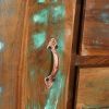 Picture of Modern Rustic Reclaimed Wood Accent Media Console Cabinet
