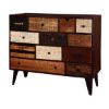 Picture of Appalachian Rustic Mango Wood 13 Drawer Accent Dresser Chest