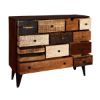 Picture of Appalachian Rustic Mango Wood 13 Drawer Accent Dresser Chest
