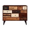 Picture of Appalachian Rustic Mango Wood 13 Drawer Accent Dresser Chest