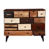 Picture of Appalachian Rustic Mango Wood 13 Drawer Accent Dresser Chest