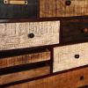 Picture of Appalachian Rustic Mango Wood 13 Drawer Accent Dresser Chest