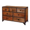 Picture of Noble Industrial Mango Wood 7 Drawer Standard Horizontal Dresser