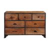 Picture of Noble Industrial Mango Wood 7 Drawer Standard Horizontal Dresser