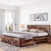 Picture of Walsenburg Solid Wood Captains Storage Platform Bed Frame