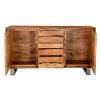 Picture of Modern Pioneer Acacia Wood Live Edge 3 Drawer Large Sideboard