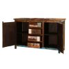 Picture of Arizona Rustic Reclaimed Wood 4 Drawer Large Sideboard Cabinet