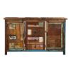 Picture of Arizona Rustic Reclaimed Wood 4 Drawer Large Sideboard Cabinet