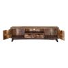 Picture of Boulder Handcrafted 2-Drawer Rustic Mango Wood TV Stand Media Console