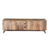 Picture of Boulder Handcrafted 2-Drawer Rustic Mango Wood TV Stand Media Console