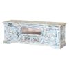 Picture of Volente Rustic Reclaimed Wood 55 Inch Long TV Stand Media Console