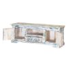 Picture of Volente Rustic Reclaimed Wood 55 Inch Long TV Stand Media Console