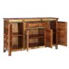 Picture of Tangier Reclaimed Wood 4 Shutter Door Dining Room Large Sideboard