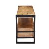 Picture of Roxborough Rustic Mango Wood 3 Drawer Industrial Tv Media Console