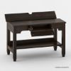 Picture of Lincoln Solid Wood Writing Desk with Drawer & Flip Top