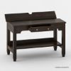 Picture of Lincoln Solid Wood Writing Desk with Drawer & Flip Top