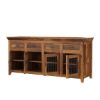 Picture of San Francisco Rustic 12 Piece Transitional Dining Room Set