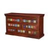 Picture of Mallorca Floral Tiled Solid Wood 7 Drawer Standard Horizontal Dresser