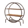Picture of Menasha 3 Open Shelf Industrial Round Bookcase