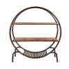 Picture of Menasha 3 Open Shelf Industrial Round Bookcase